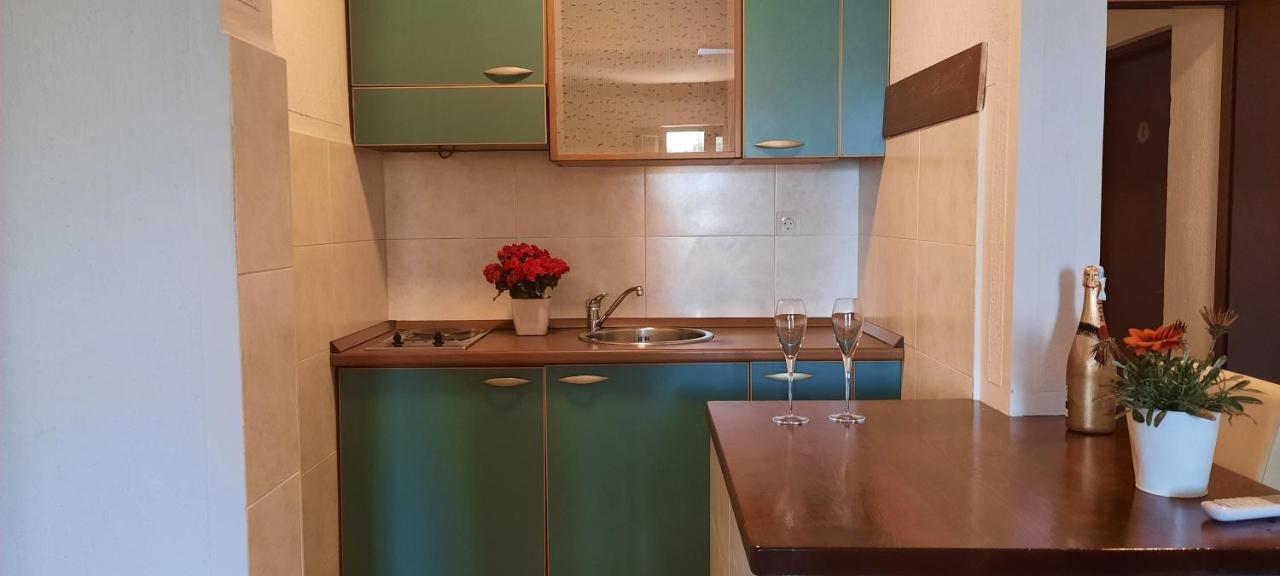 Ambassador Apartments Petrovac Bagian luar foto